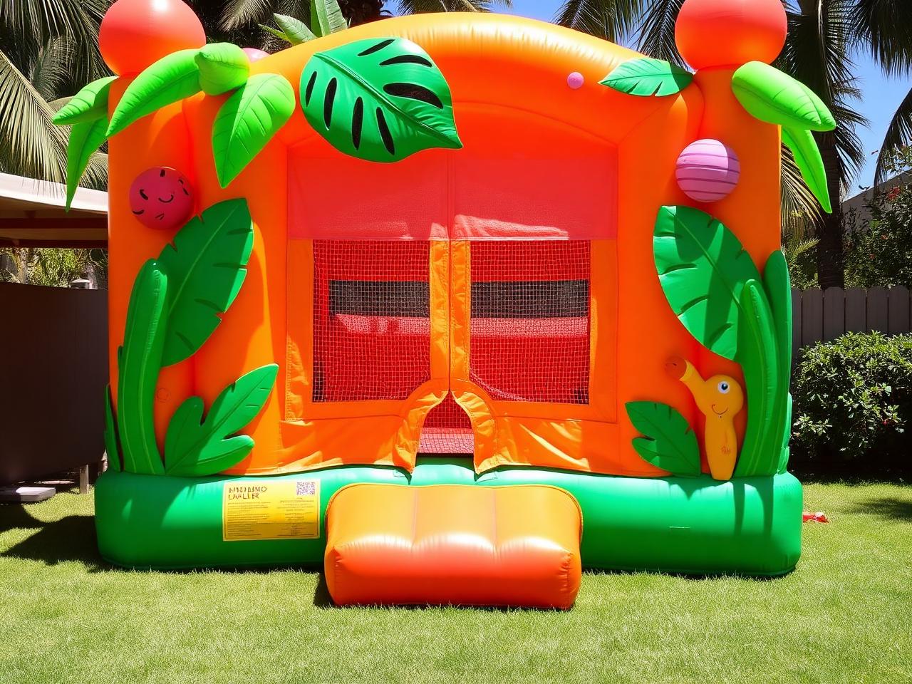 Dora bounce house for the little ones